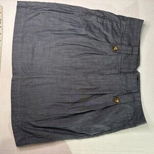Banana Republic Navy Skirt Size 6